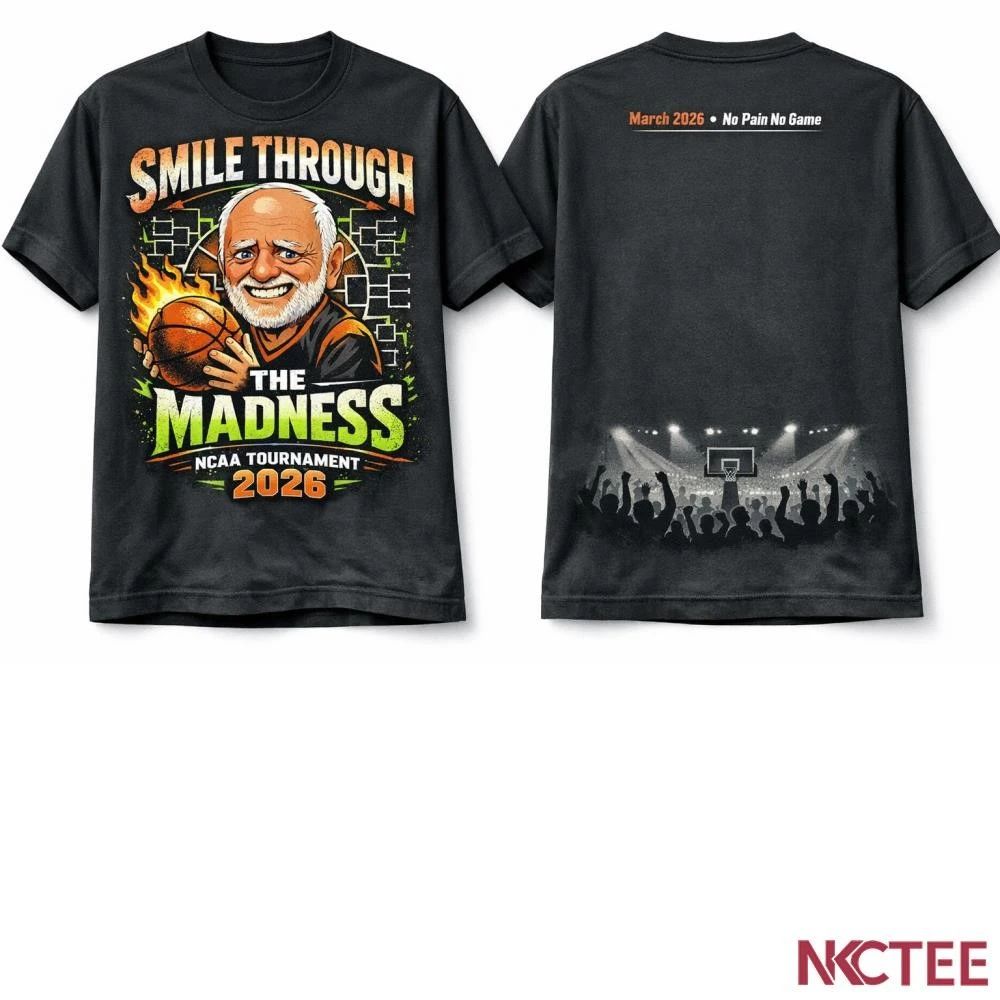 NKCtees 2026 NCAA Tournament basketball Hide the Pain Harold shirt