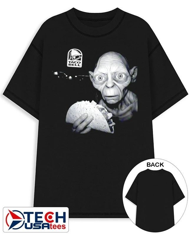 Gollum Taco Bell shirt