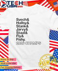 Carolina Hurricanes Hockey Ampersand 2026 Champs Svech and Hallsy and Stank and Jarvy and Staal and Fly and Fishy shirt