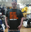 Andre Szmyt Cleveland Browns list Good Szmyt Holy Szmyt Tough Szmyt Show Szmyt Happens shirt