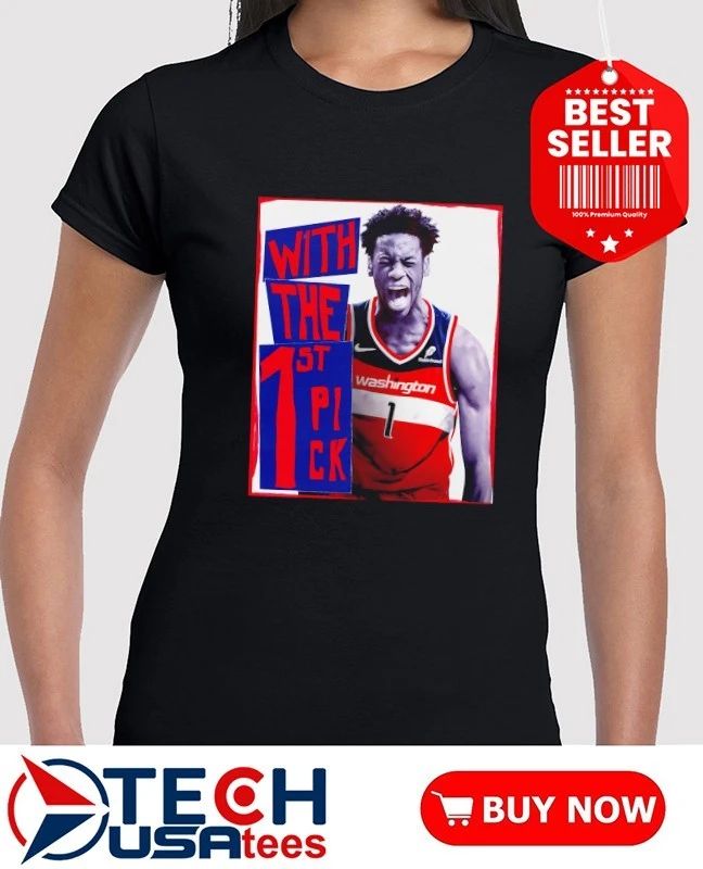 Washington Wizards AJ Dybantsa with the 1st pick shirt