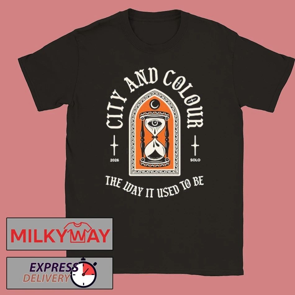 City And Colour Solo Tour May 2026 Black Shirt