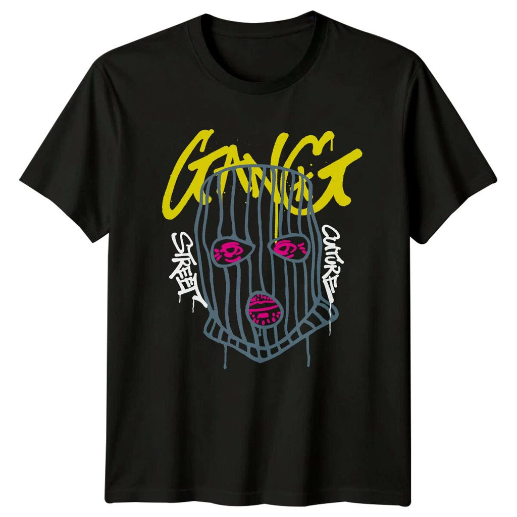 Gang Street Culture Streetwear Fashion Mens T-Shirt Womens Graphic Unisex Top