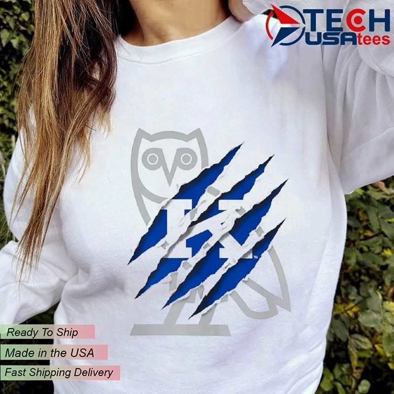 Kentucky Wildcats OVO 1996 National Champions scratches shirt