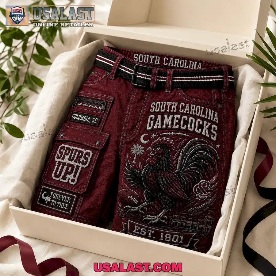 South Carolina Gamecocks Spurs Up Men Cargo Short
