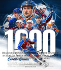 Colorado Avalanche Brock Nelson 1000 Career Games poster shirt