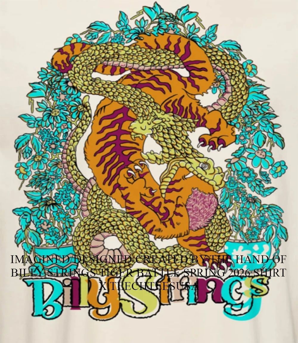 Billy Strings Tiger Battle Spring 2026 shirt