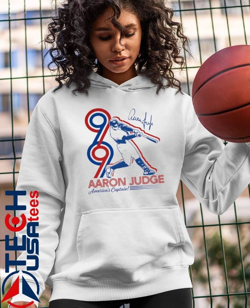 Aaron Judge 99 America’s Captain New York Yankees signature shirt
