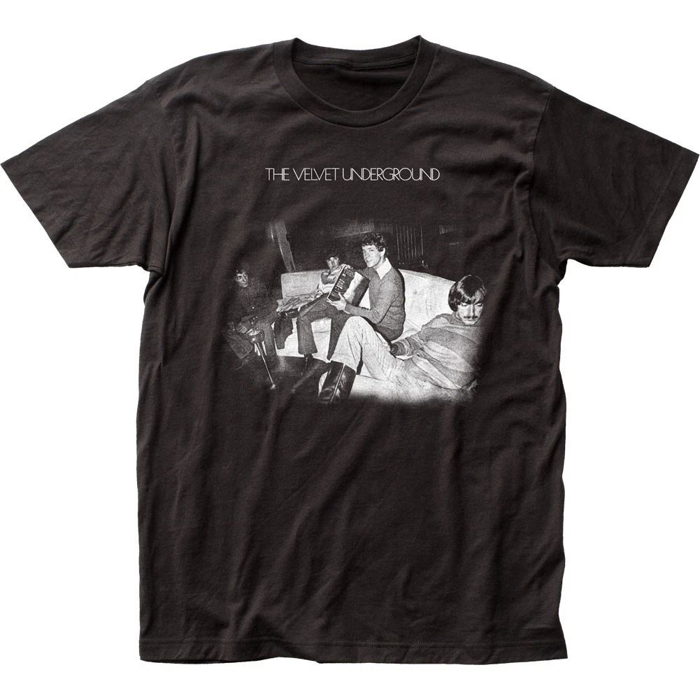 Velvet Underground Self-Titled Mens T Shirt Music Classic Concert Band Tee Black