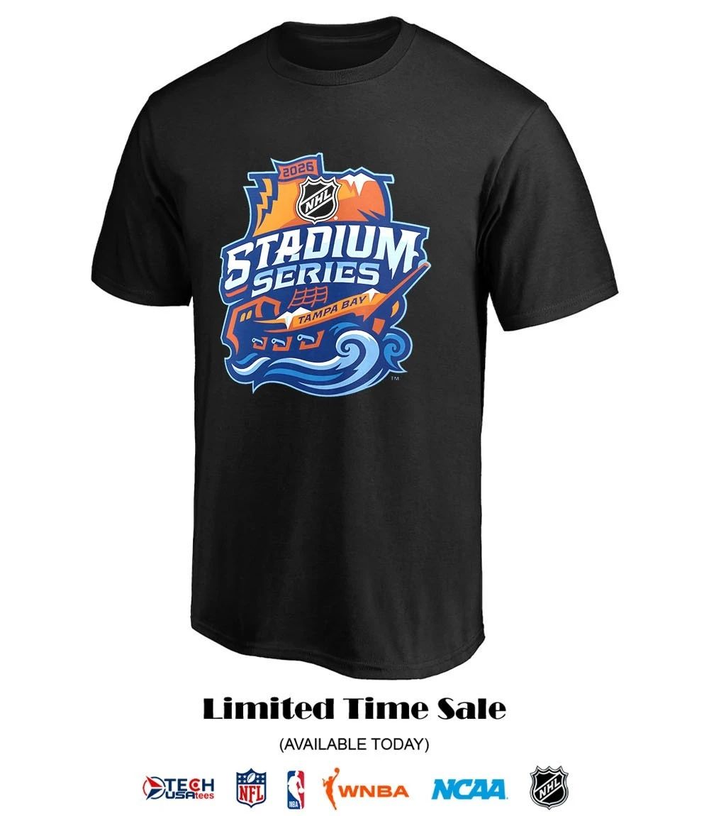 2026 NHL Stadium Series Tampa Bay logo shirt