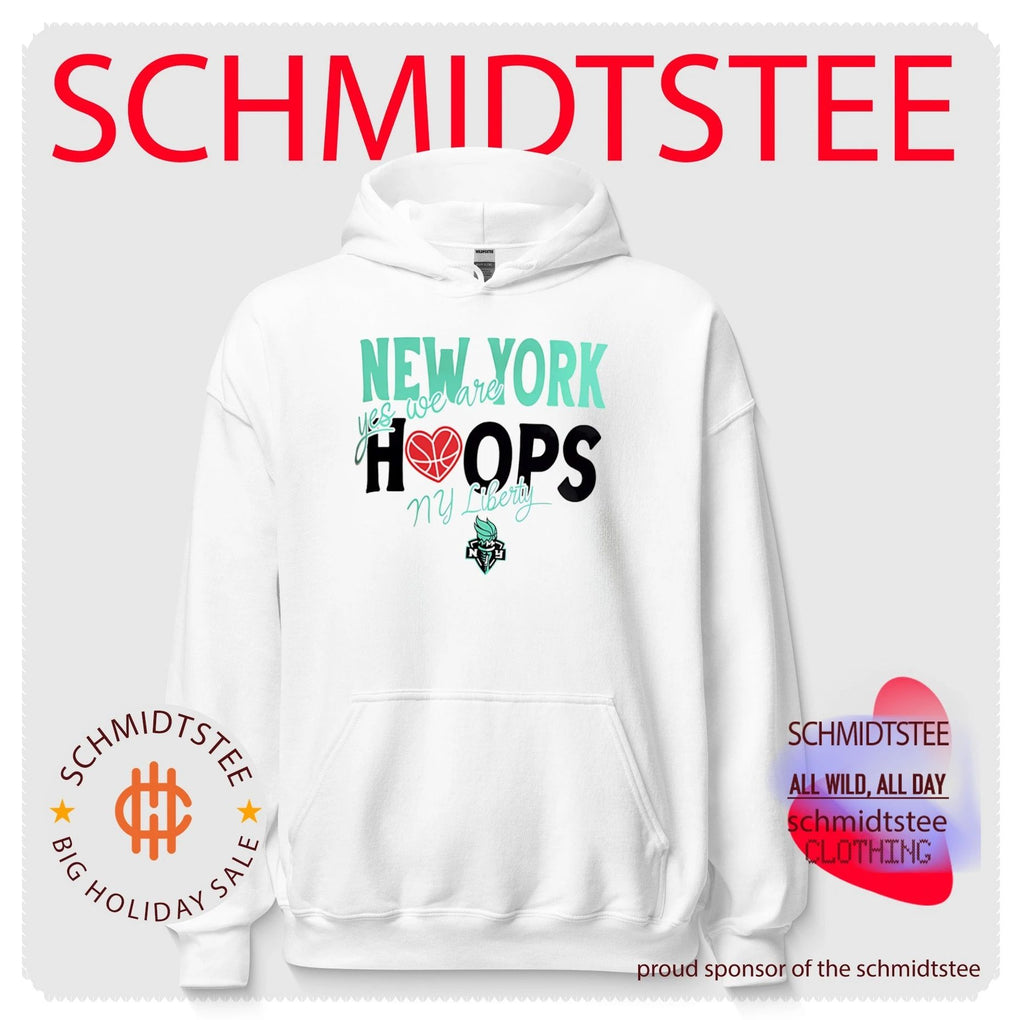 New York Liberty Hoops yes we are NY Liberty shirt