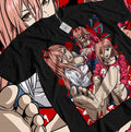 POWER T-Shirt Chainsaw Man Makima Denji Anime Manga Waifu Sweater Gift Shirt