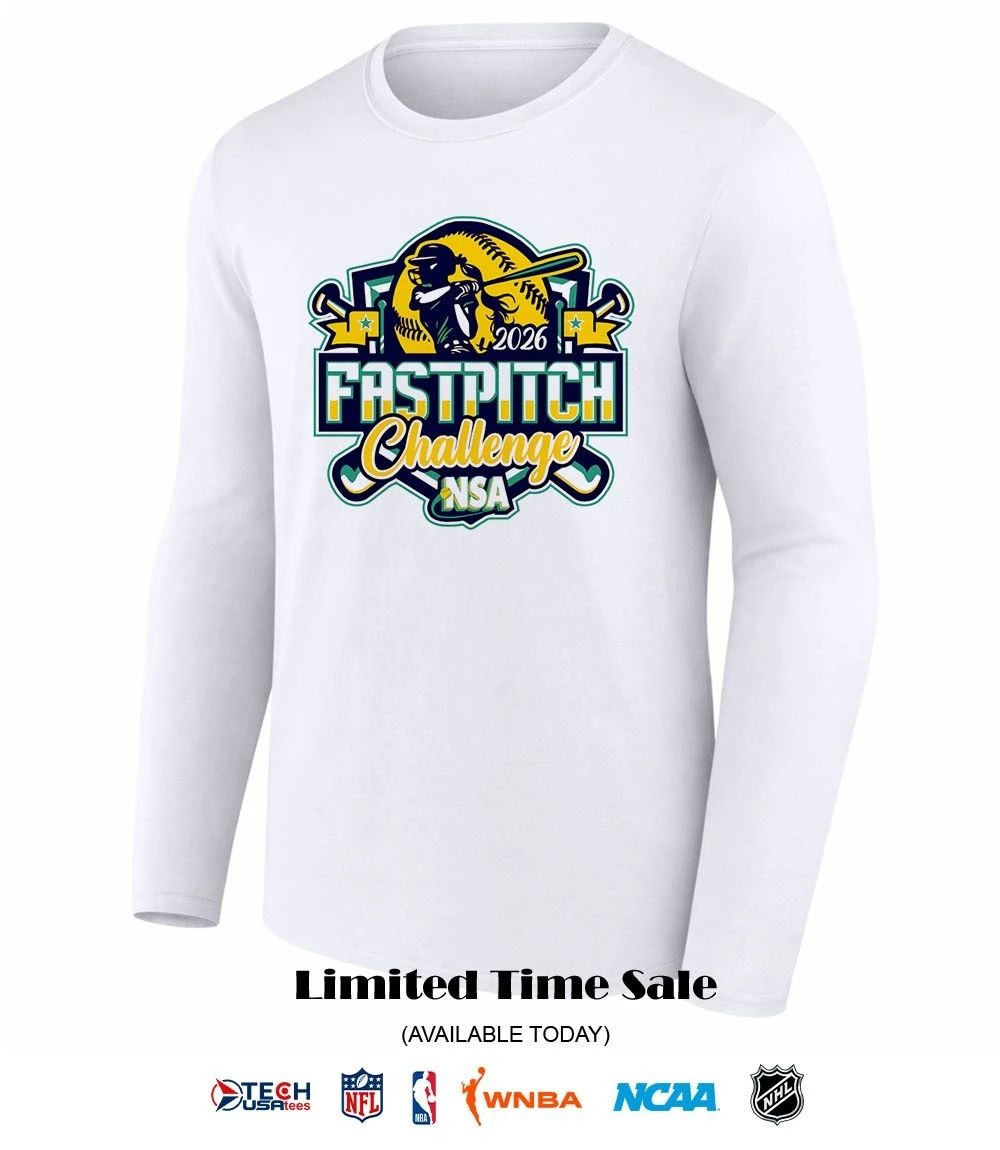 2026 NSA Fastpitch Challenge Fastpitch Tournament logo shirt