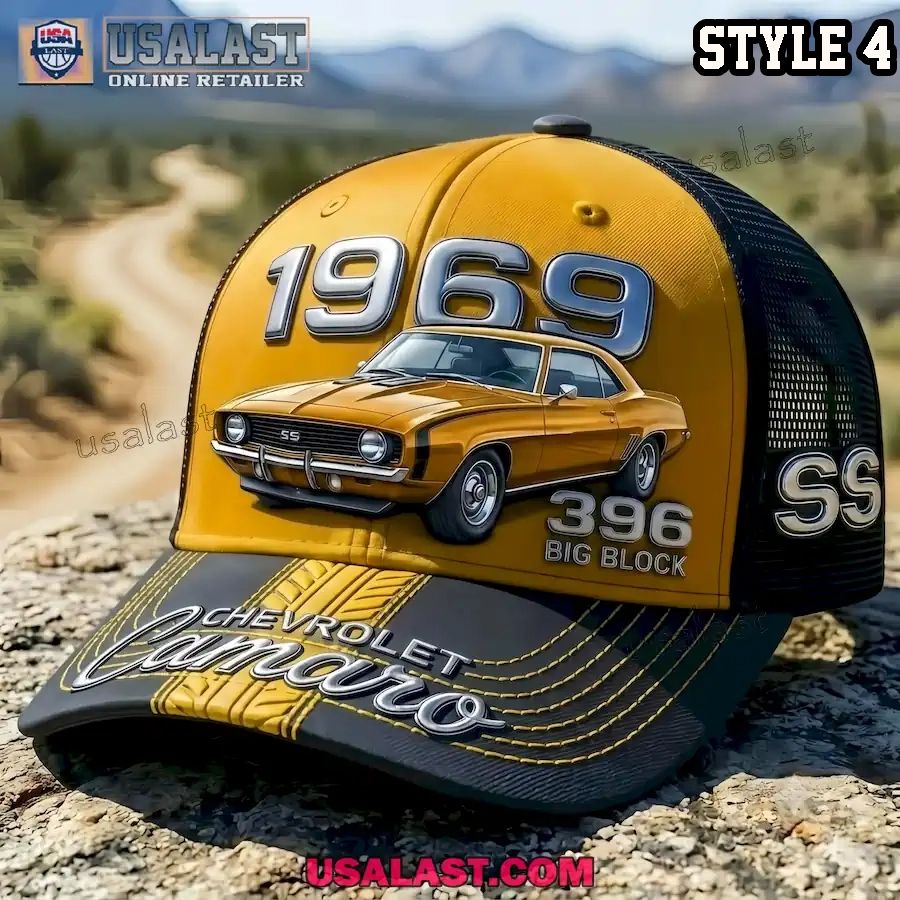 1969 Chevrolet Camaro SS 396 Big Block Trucker Hat