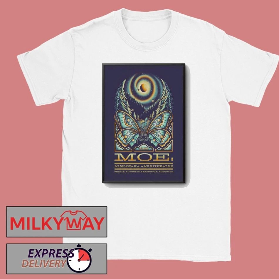 Moe. August 21-22 2026, Bellvue CO Poster shirt