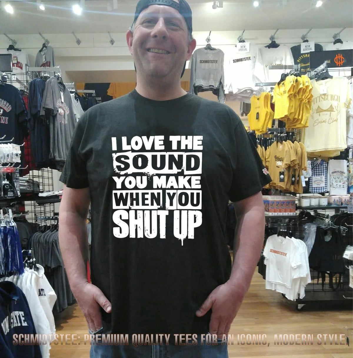 I Love the Sound You Make When You Shut Up shirt