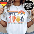 40 Geburtstag Retro Shirt -1986 Vintage Shirt