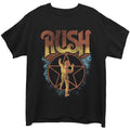 Men's Rush Starman Slim Fit T-shirt X-Large Black