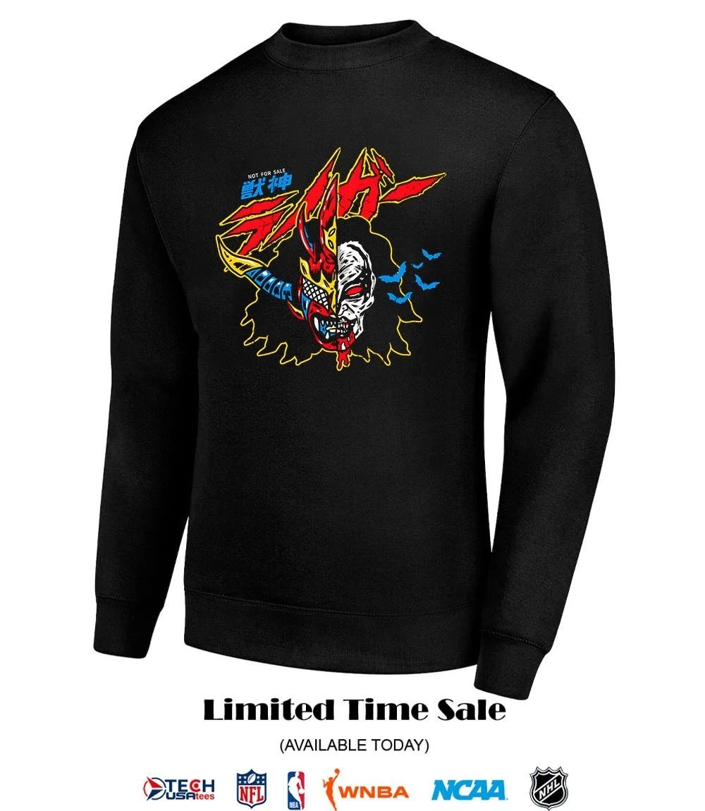 Jushin Liger and Kishin Liger face shirt