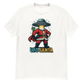 UFO Santa Alien Christmas T-Shirt Funny Sci-Fi Holiday Graphic Tee Gift