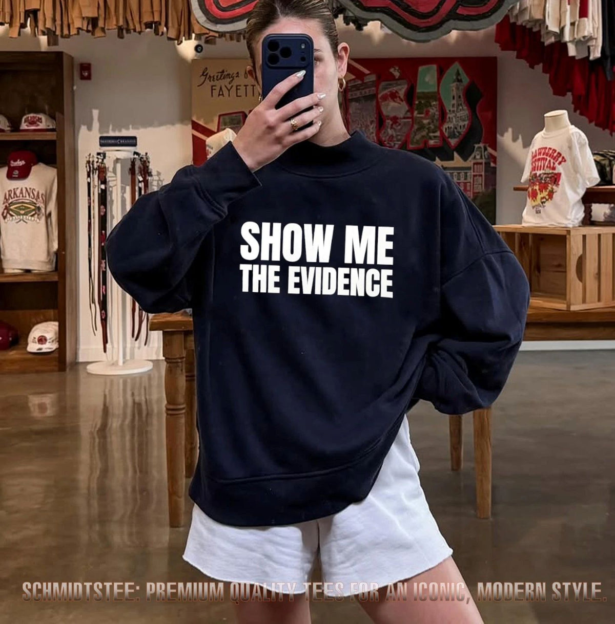 Sooke Brewery Owner Show Me the Evidence Shirt