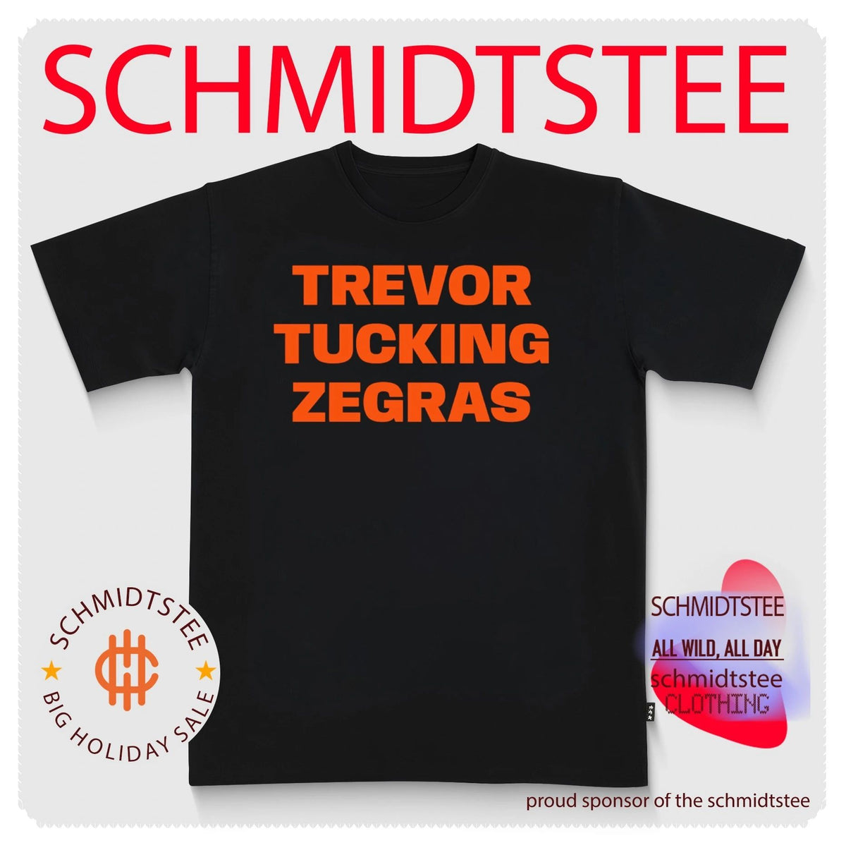 Trevor Tucking Zegras hockey shirt