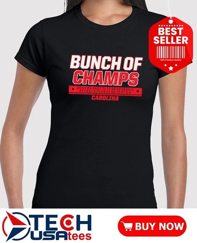 Bunch of Champs Carolina Hurricanes Hockey 2026 shirt