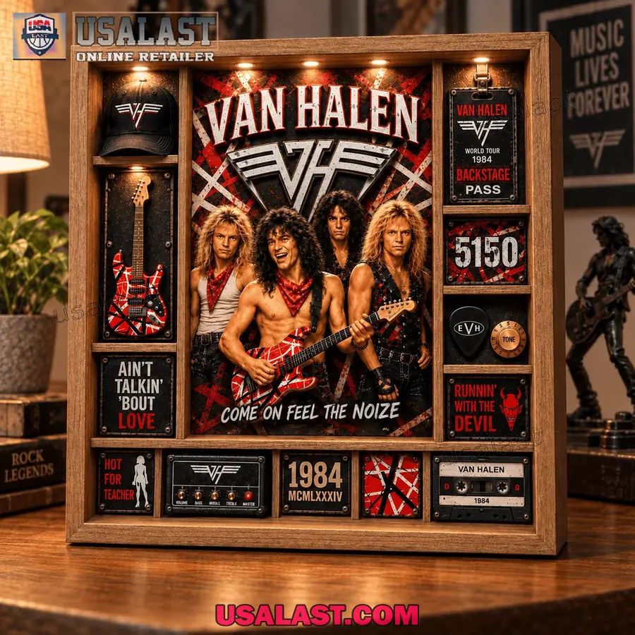 Van Halen Custom Frame Light Box