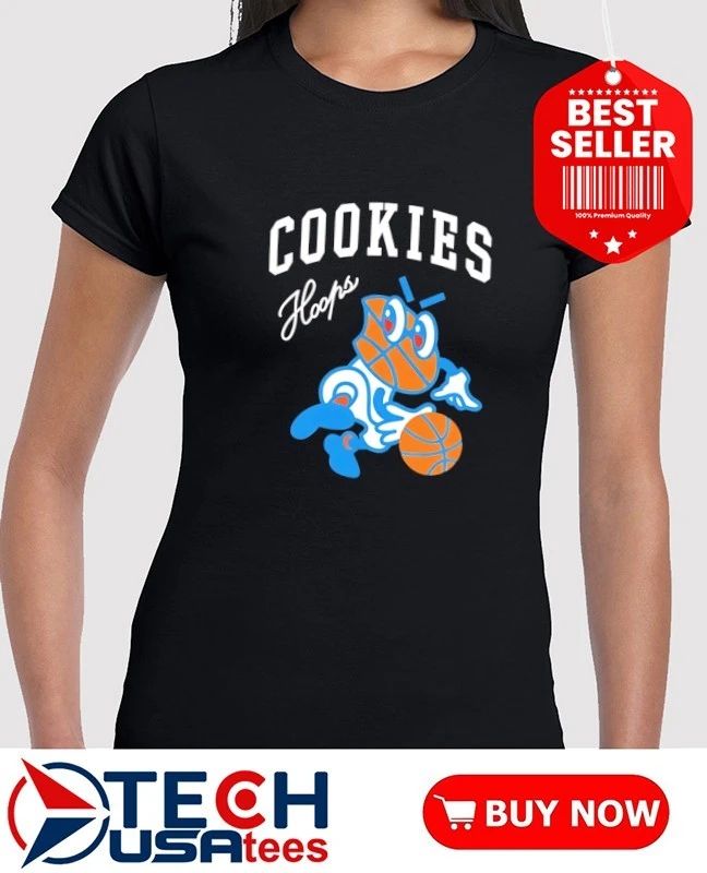 Cookies hoops basketball shirt