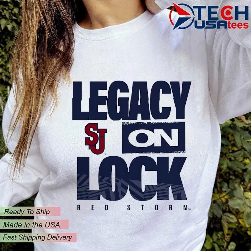 Legacy On Lock St. John’s Red Storm shirt