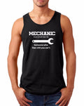 Men's Tank Top Mechanic Someone Who Fixes S**t You Can't T-shirt Funny Gift Tee
