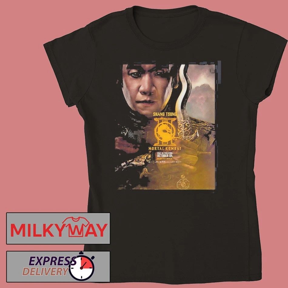 Mortal Kombat II Movie Exclusive Shang Tsung Character Poster T-Shirt