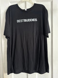 BEST BUDDIES Black T-Shirt - Mens Or  Unisex Size XXL Casual Simple