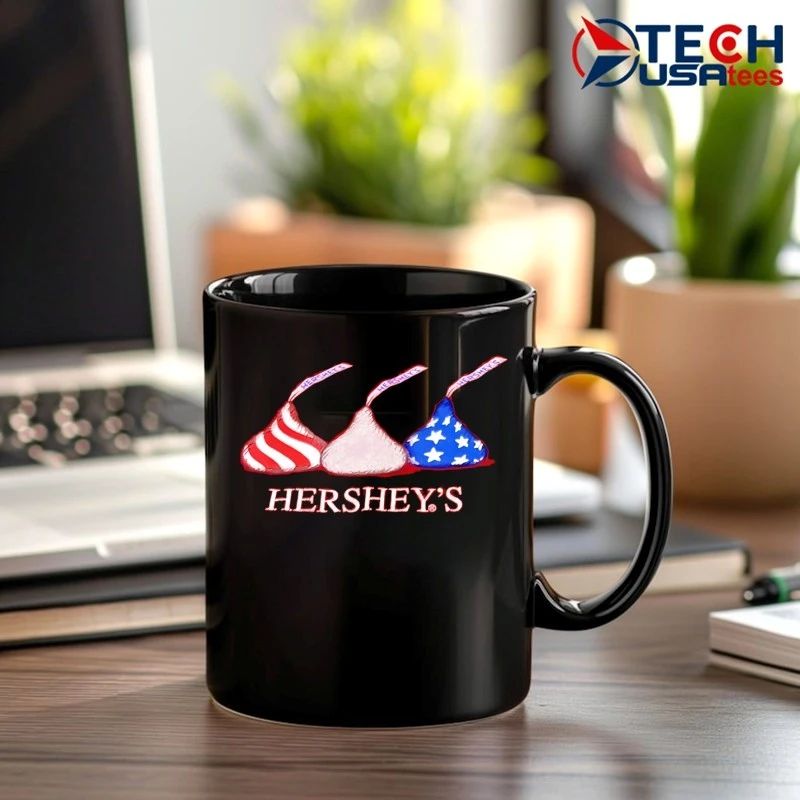 Hershey’s American flag shirt