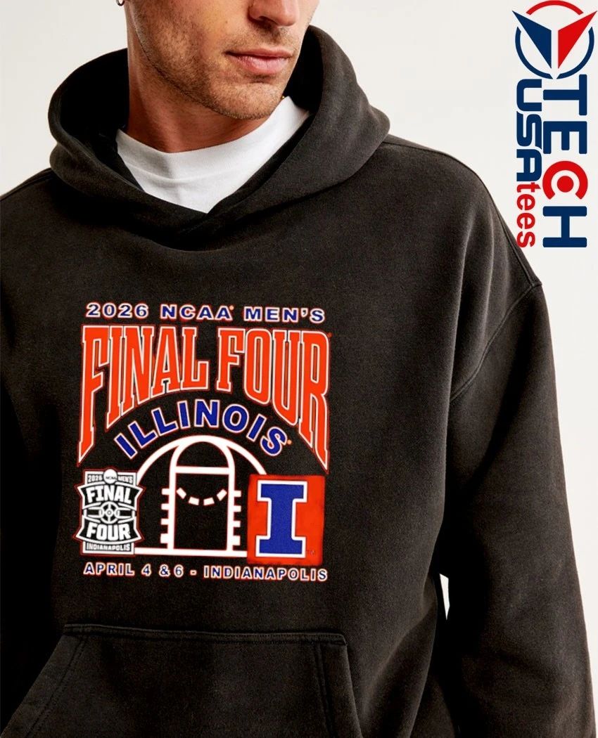 2026 NCAA Men’s Final Four Illinois Fighting Illini Indianapolis logo shirt by gamedayspirit