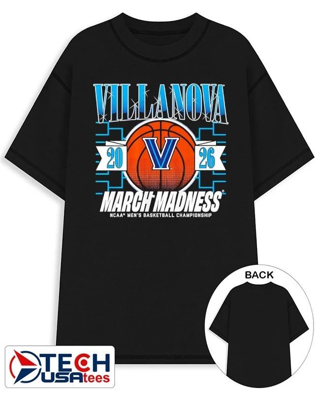 Villanova Wildcats March Madness 2026 NCAA Men’s Basketball Championship shirt