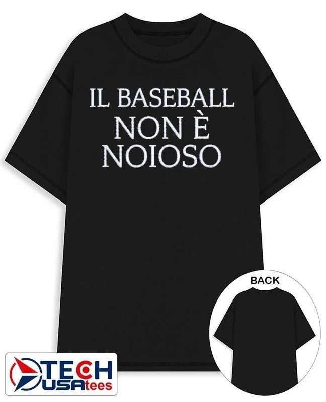 Il baseball non è noioso shirt