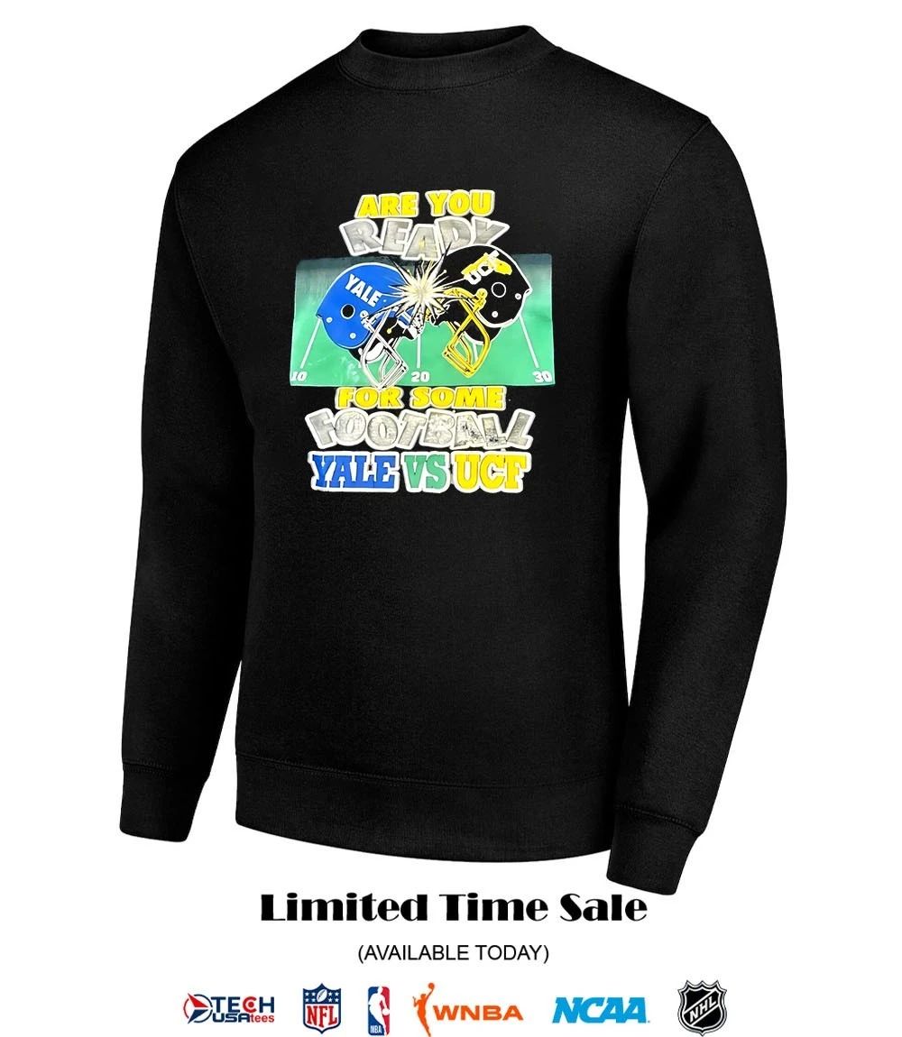 Are you ready for some Football Yale vs UCF 1993 matchup helmet shirt