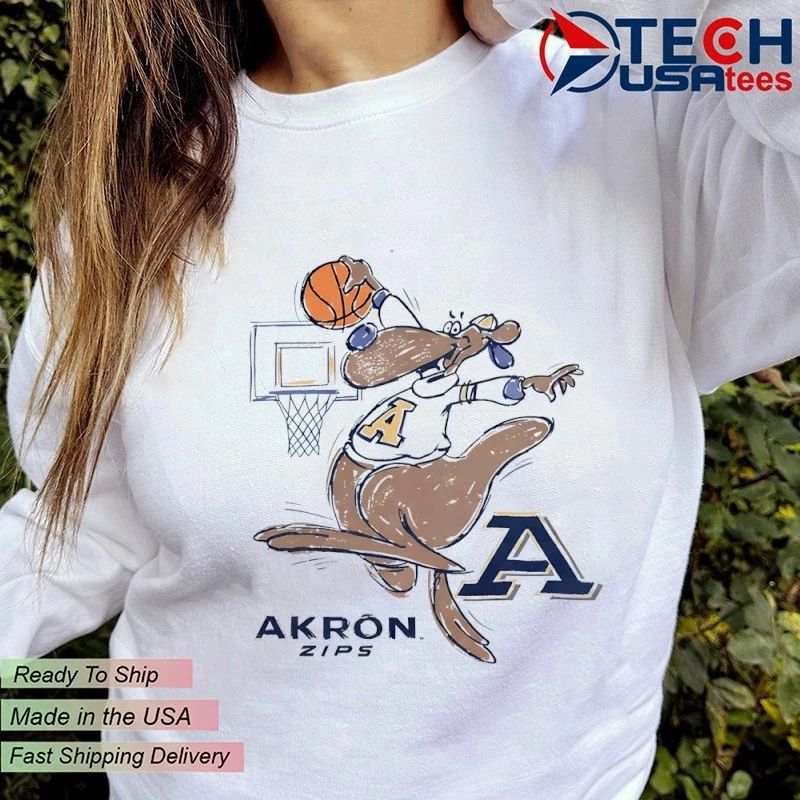 Akron Zíps Basketball vintage shirt