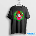 Wreath Unicorn Heart Candy Cane Christmas Tshirts Sweater
