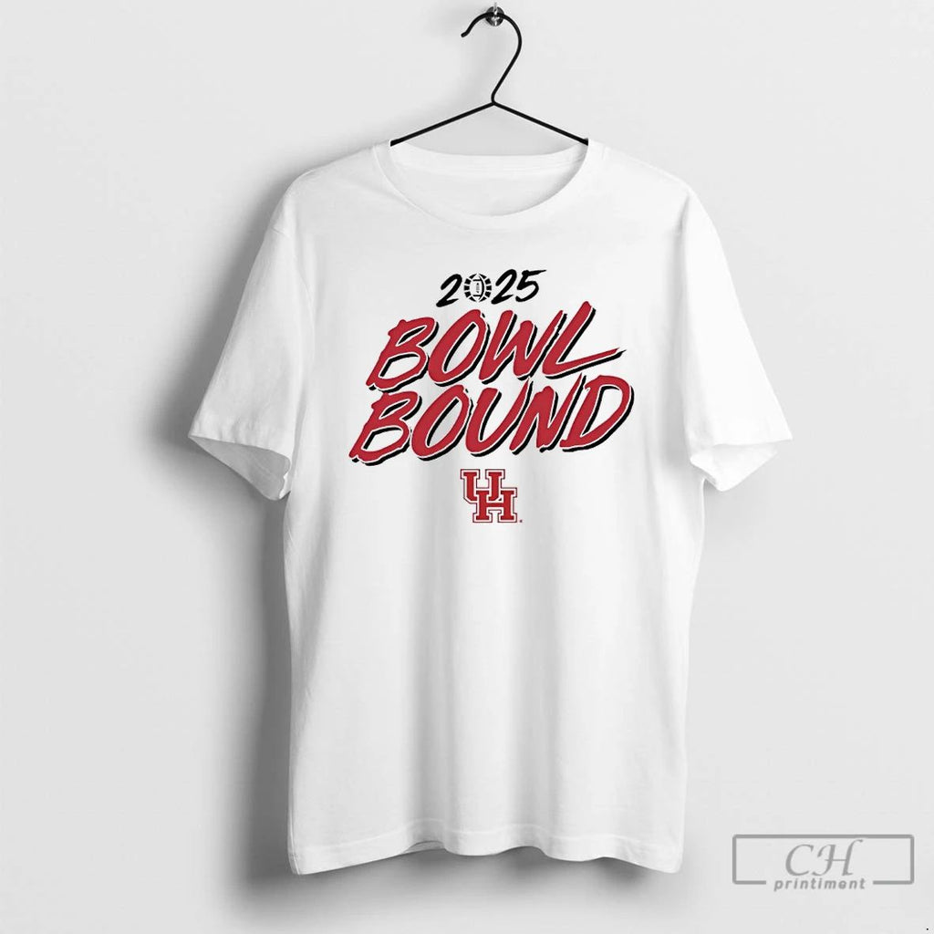Classic Houston Cougars Football 2025 Bowl Bound T Shirts