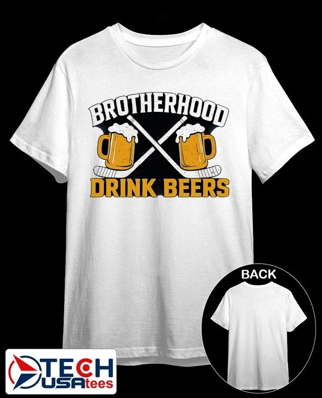 Brotherhood drink beers Buffalo Sabres shirt