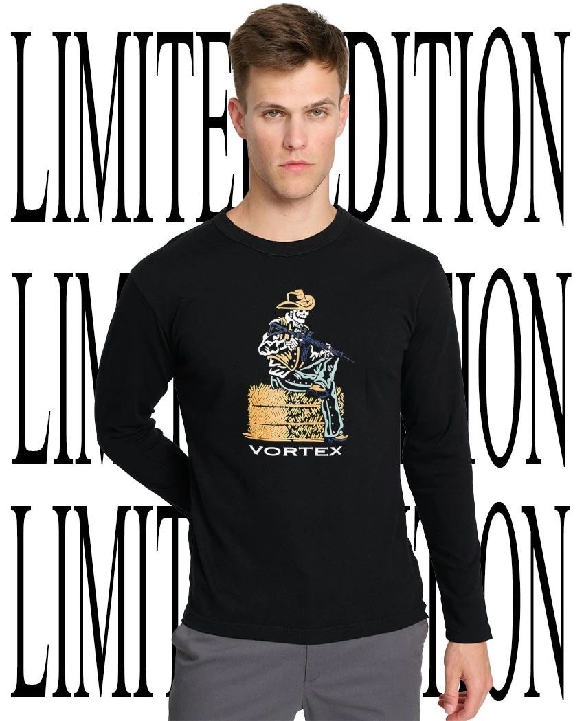 Vorter skeleton gun shirt