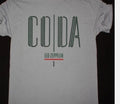 LED ZEPPELIN 'CODA' Album Cover Unisex Cotton T-shirt, Size S-5XL (white)