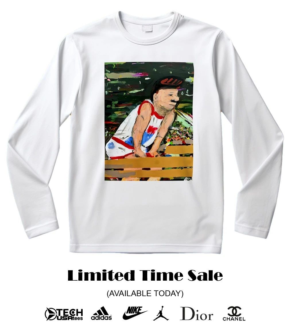 Abstract Jeff Ruland shirt