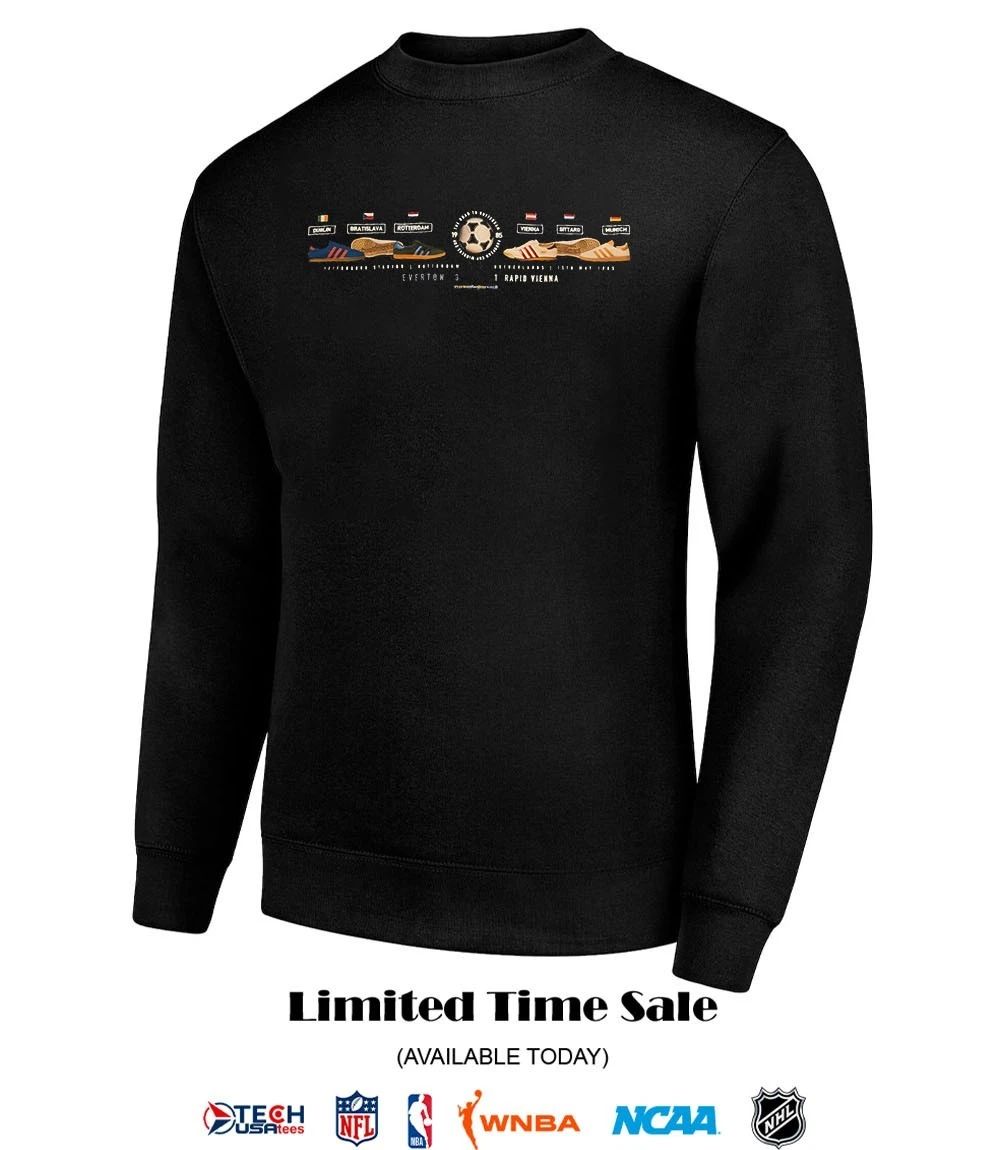 Road To Rotterdam 1985 European Cup Winners’ Cup shirt