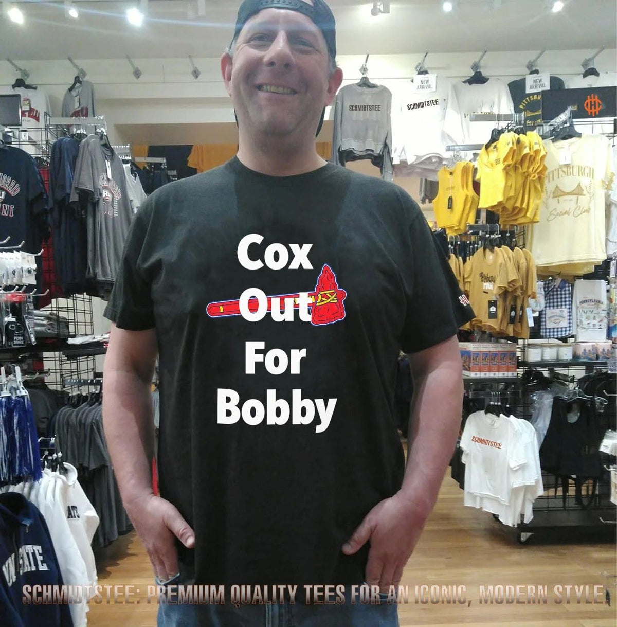Atlanta Braves Cox Out For Bobby shirt