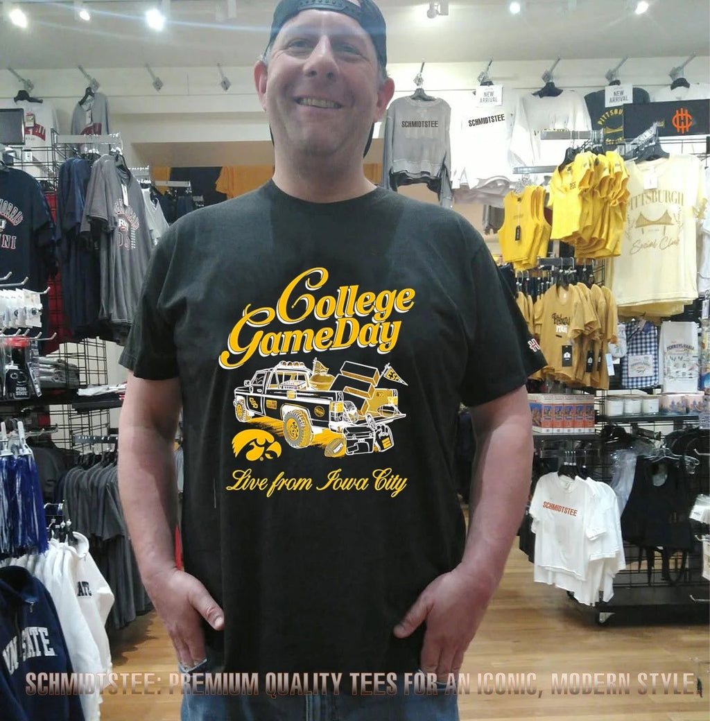 Iowa Hawkeyes 2026 College GameDay Live from Iowa City Tailgate shirt