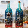 Jaws Horror Movie Halloween Bottle Lamp