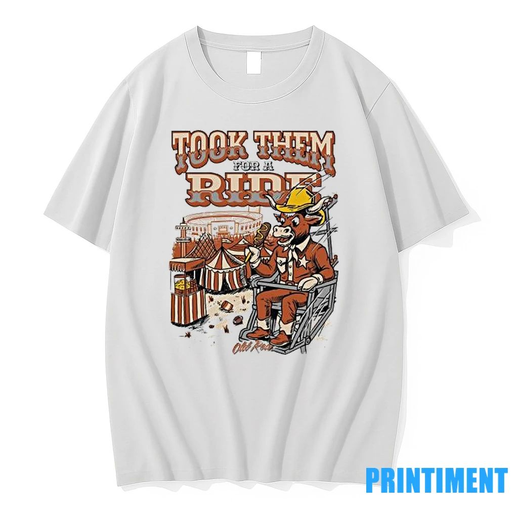 Texas Longhorns Beat Oklahoma Took Them For A Ride Tshirts Sweater